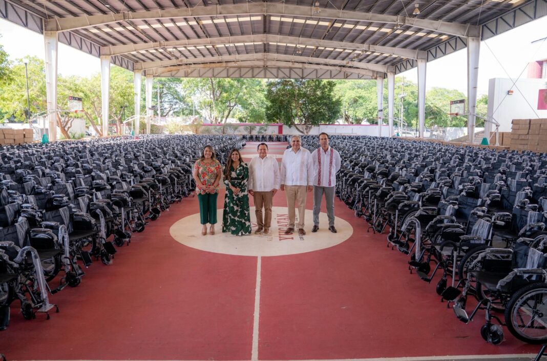 Entregan más de 2,220 aparatos de movilidad para fortalecer la inclusión y el bienestar en los 106 municipios