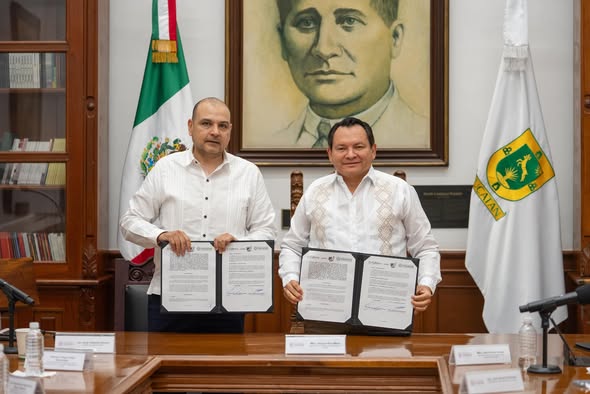 Yucatan y el INAH renuevan despues de 40 años convenio para reforzar la protección del patrimonio cultural, arqueológico, histórico y antropológico