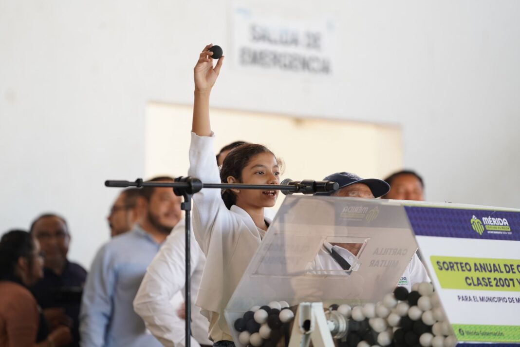 Realizan Sorteo Anual de Conscriptos 2025 con la participación de más de 2 mil 900 jóvenes