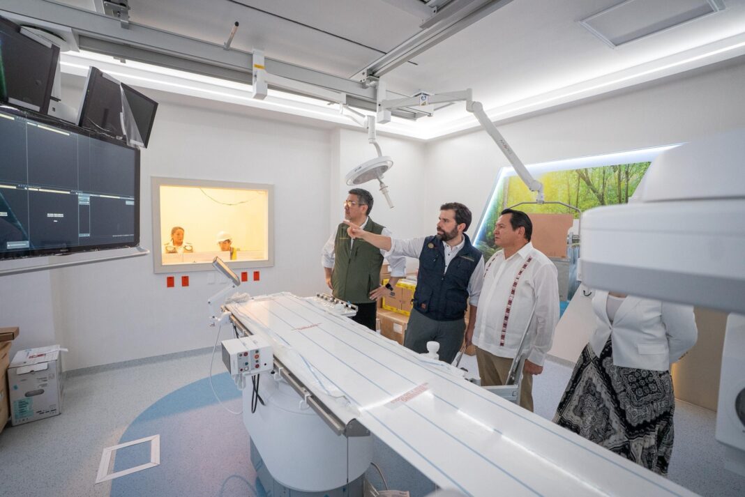 Supervisan avances del nuevo Hospital General IMSS-Bienestar “Dr. Agustín O’Horán” en el sur de Merida