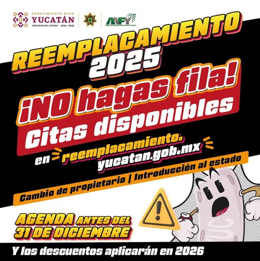 Información para las y los propietarios de vehículos en Yucatán