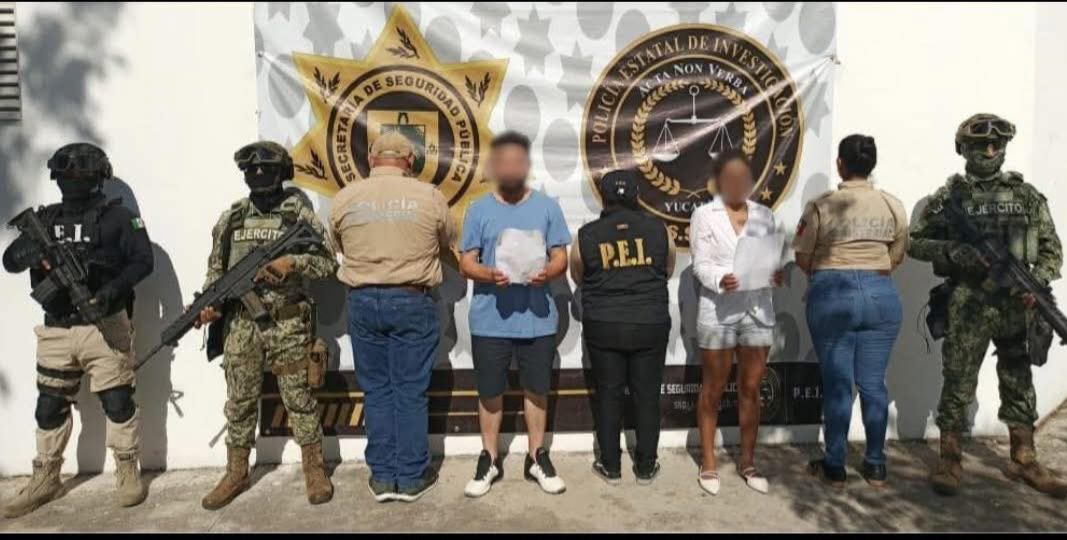 Detienen en Yucatan a 2 personas acusadas de tentativa de feminicidio en Campeche