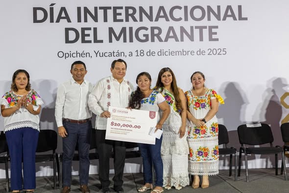 En 2025, las y los migrantes yucatecos enviaron más de 343 millones de dólares en remesas con impacto en comunidades enteras