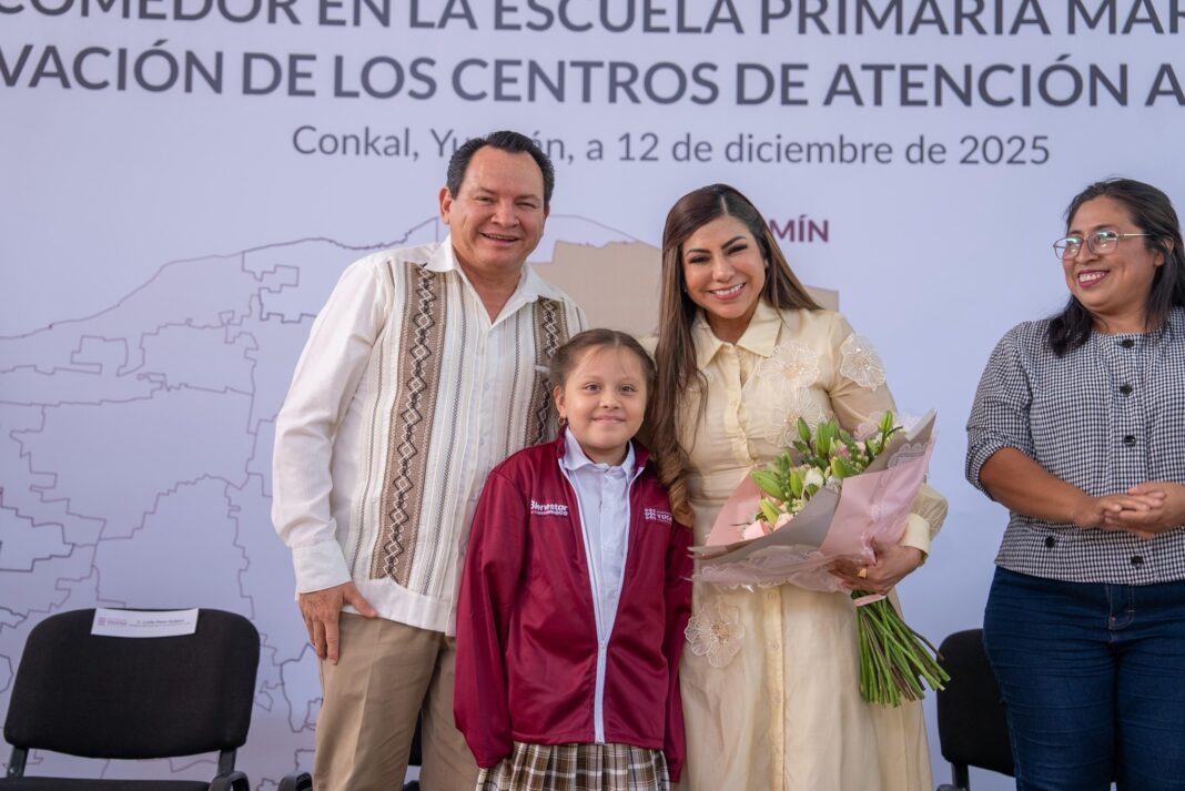 Cada centro de atención infantil y cada comedor en Yucatan es mucho más que un edificio, es dignidad y seguridad».Más de 27 mdp en atención a la niñez