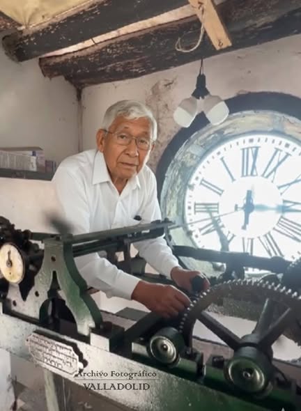 Rodolfo Escalante Carrillo «» Don Fito «custodio del tiempo en Valladolid