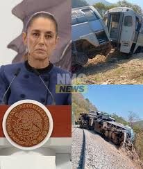 «Su objetivo es denostar»: Sheinbaum responde a críticas por descarrilamiento del Tren Interoceánico