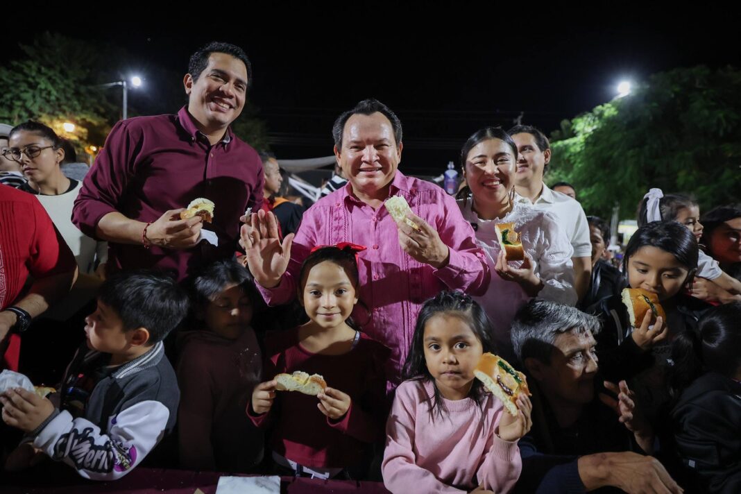 Anuncia Huacho Diaz Mena proxima construccion de domo para Plan de Ayala Sur en corte de Rosca de Reyes