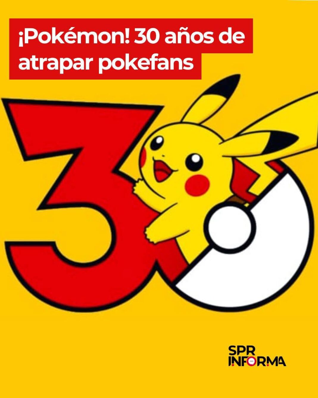 La franquicia japonesa #Pokémon cumple 30 años este 27 de febrero. Desde su lanzamiento en 1996 en #Japón se convirtió en la saga de videojuegos más vendida del mundo.