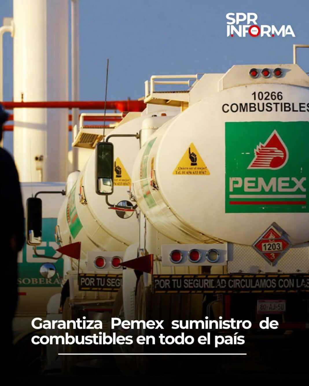 Garantiza Pemex suministro de combustibles en todo el país