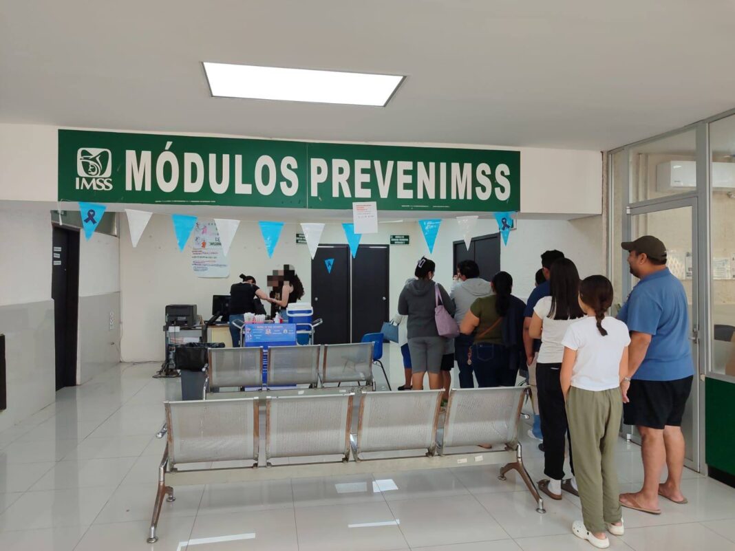 Continúa IMSS Yucatán con Jornada de Vacunación contra sarampión este fin de semana