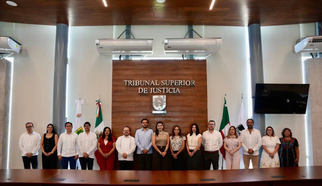 Nuevos magistrados se integran al pleno del Tribunal Superior de Justicia del Estado