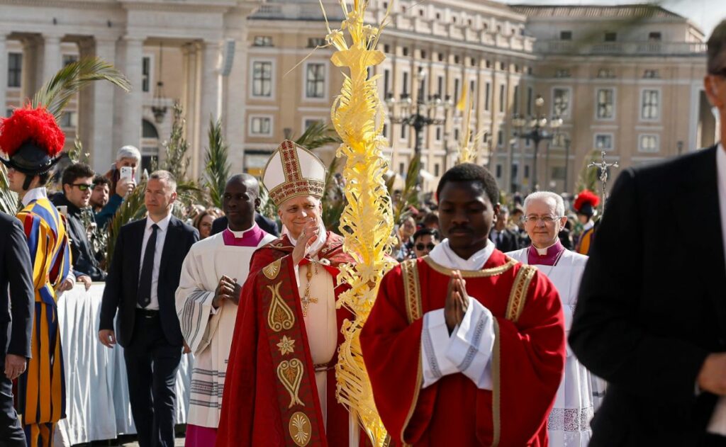 «No se puede utilizar a Dios para justificar la guerra»: el Papa en la Misa del Domingo de Ramos