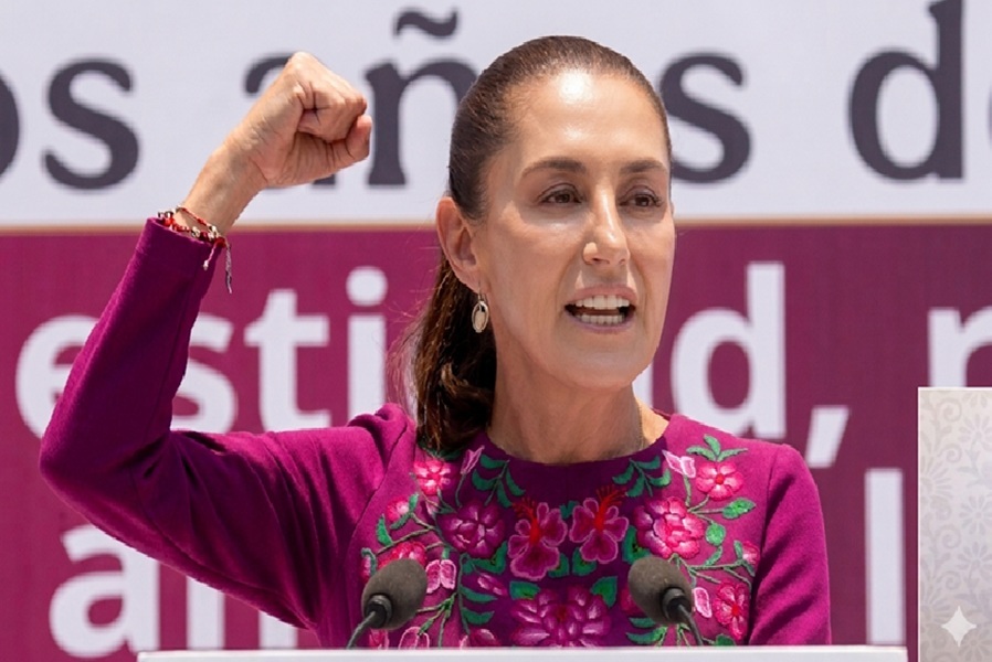 «México no es piñata de nadie”.Claudia Sheinbaum