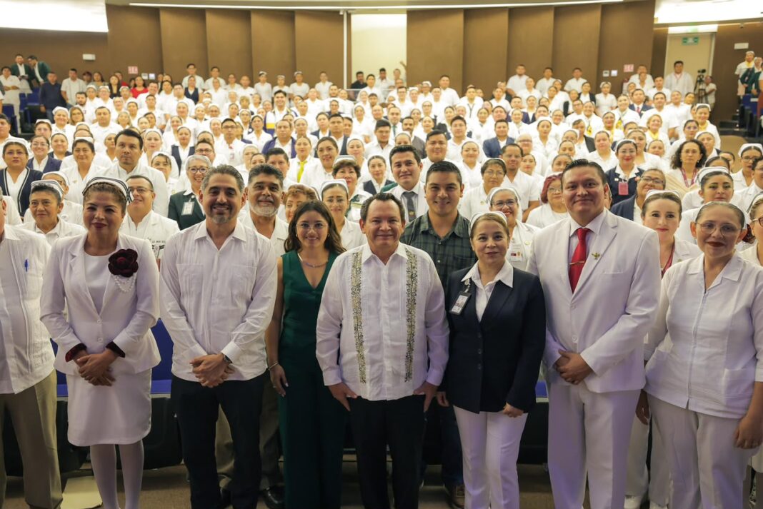 Enfermeras y enfermeros, columna vertebral del sistema de salud de Yucatán