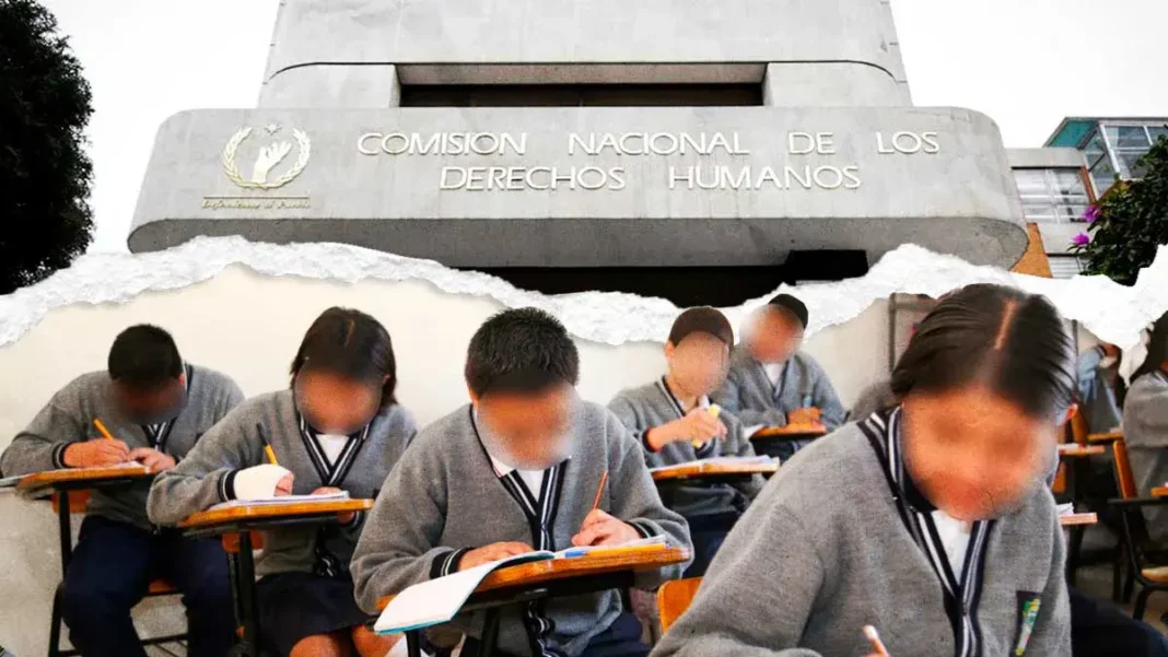 CNDH alerta que recorte al ciclo escolar podría vulnerar derechos de menores