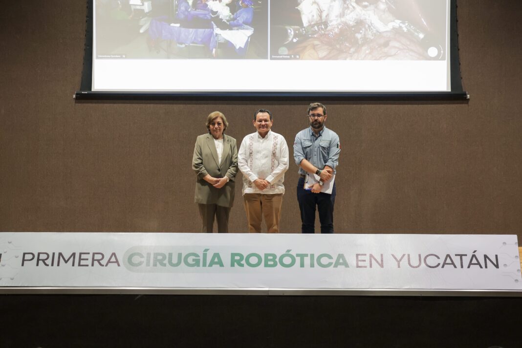 Avanza transformación de la salud en Yucatán con primera cirugía robótica en el estado Avanza transformación de la salud en Yucatán con primera cirugía robótica en el estado
