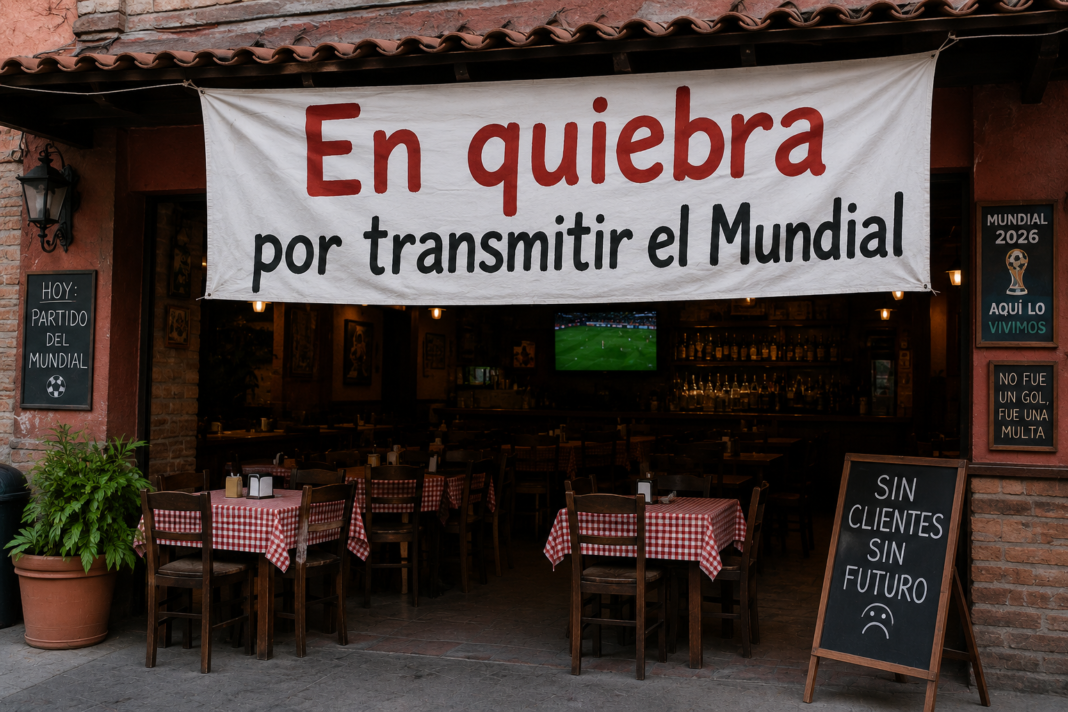Advierten a restauranteros sobre multas millonarias por transmitir el Mundial sin licencia en NL Advierten a restauranteros sobre multas millonarias por transmitir el Mundial sin licencia en NL