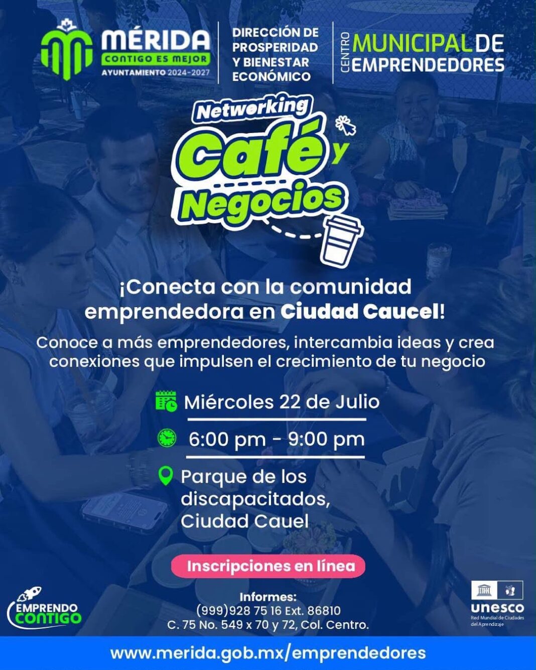 Ciudad Caucel será sede de encuentro para impulsar el crecimiento de emprendedores y negocios locales Ciudad Caucel será sede de encuentro para impulsar el crecimiento de emprendedores y negocios locales