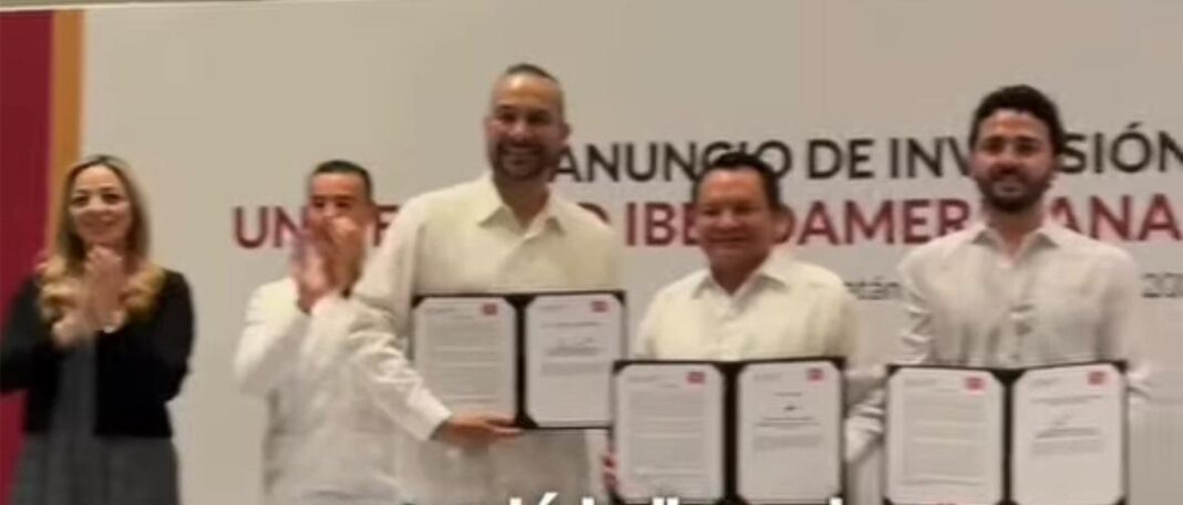 Milo Barrera destaca llegada de la Universidad Iberoamericana a Yucatán como un parteaguas para la inversión y el talento Milo Barrera destaca llegada de la Universidad Iberoamericana a Yucatán como un parteaguas para la inversión y el talento