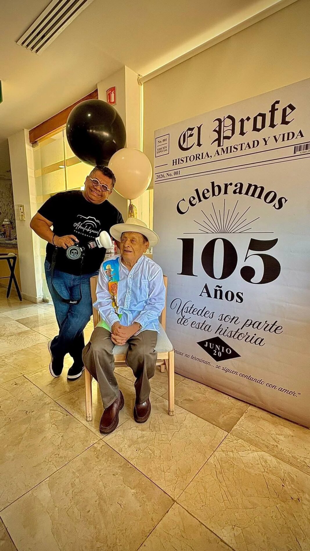 Cumplir años es cumplir vida . Humberto Muñoz Lara personaje de gran luz para Ciudad del Carmen Cumplir años es cumplir vida . Humberto Muñoz Lara personaje de gran luz para Ciudad del Carmen