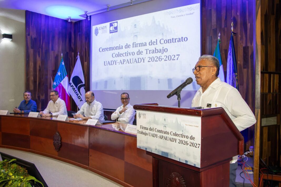 Contrato colectivo de trabajo con academicos : pacto para proteger la estabilidad y el futuro la UADY Contrato colectivo de trabajo con academicos : pacto para proteger la estabilidad y el futuro la UADY