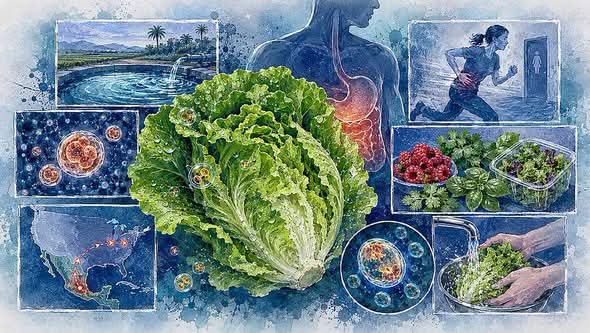 México investiga brote de ciclosporiasis(Diarrea explosiva) en EU vinculado con lechuga iceberg México investiga brote de ciclosporiasis(Diarrea explosiva) en EU vinculado con lechuga iceberg