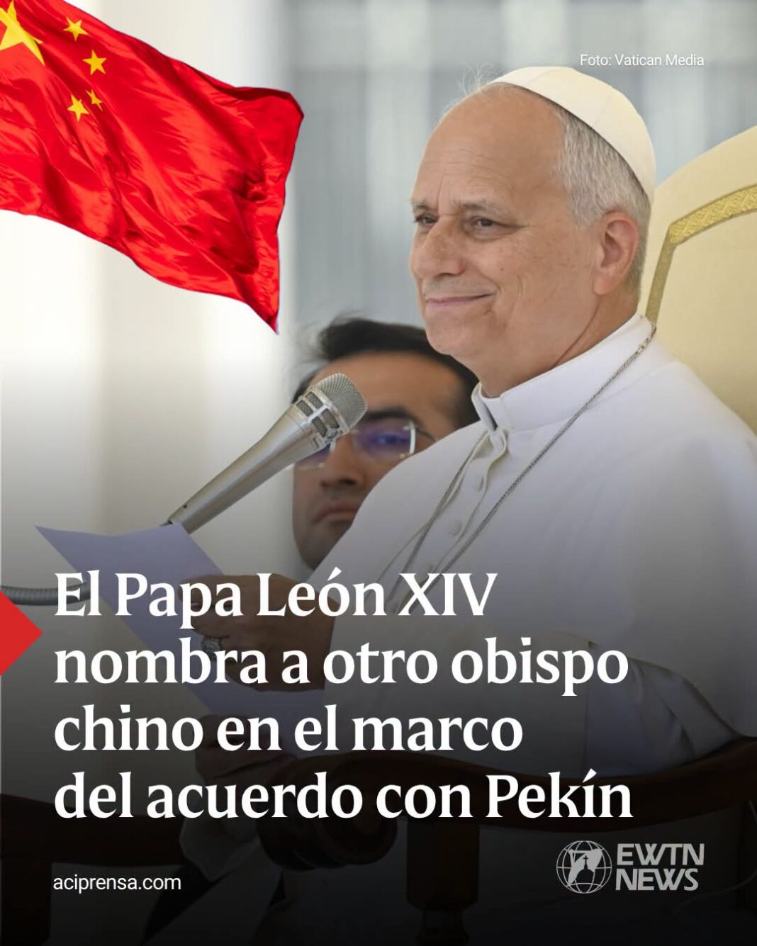 El Papa León XIV nombre nuevo obispo en china tras acuerdo con Pekin El Papa León XIV nombre nuevo obispo en china tras acuerdo con Pekin