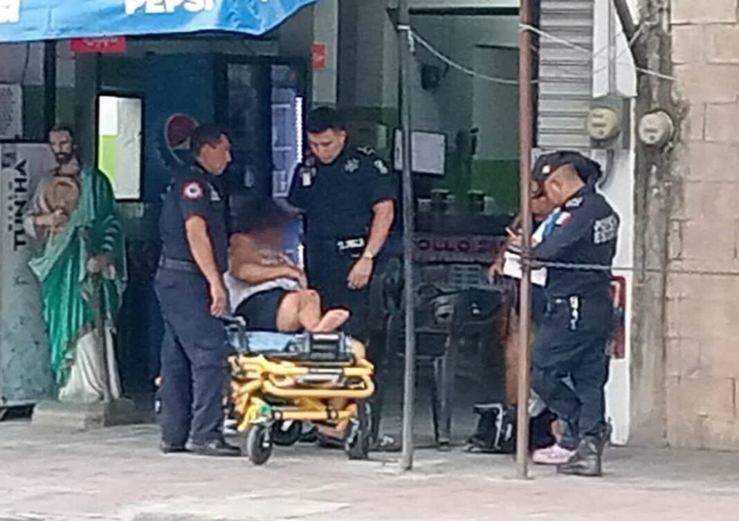 Tras accidente en moto joven abandona a su madre Tras accidente en moto joven abandona a su madre