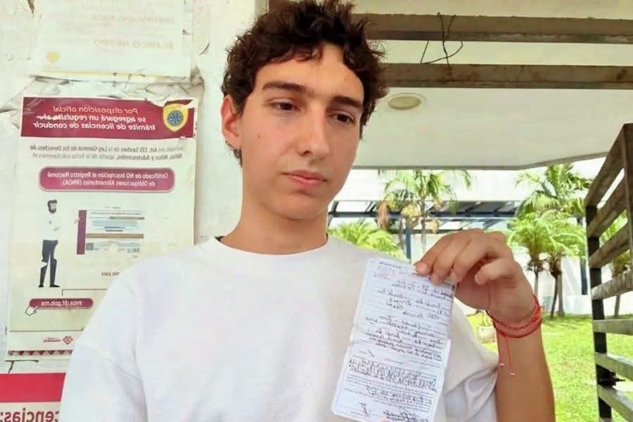 Estudiante termina con multa de 120 mil pesos tras conducir para InDriver; asegura que fue víctima de una trampa Estudiante termina con multa de 120 mil pesos tras conducir para InDriver; asegura que fue víctima de una trampa