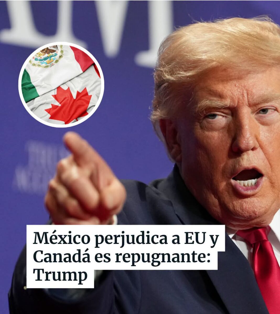 “México ha perjudicado a EU”, afirma Trump “México ha perjudicado a EU”, afirma Trump