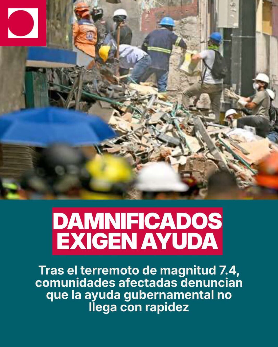 Damnificados exigen ayuda Damnificados exigen ayuda