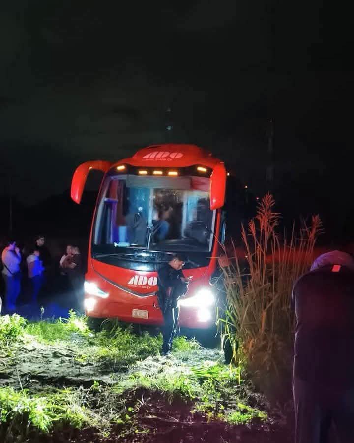 A balazos asaltaron a ocupantes de un ADO en autopista veracruzana A balazos asaltaron a ocupantes de un ADO en autopista veracruzana