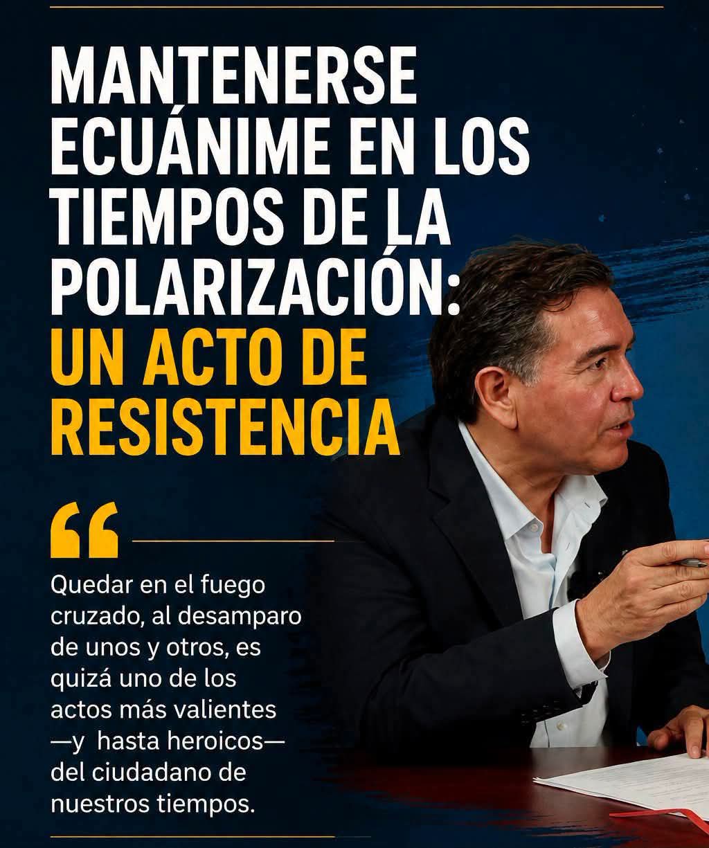 Mantenerse ecuánime en los tiempos de la polarización: un acto de resistencia Mantenerse ecuánime en los tiempos de la polarización: un acto de resistencia