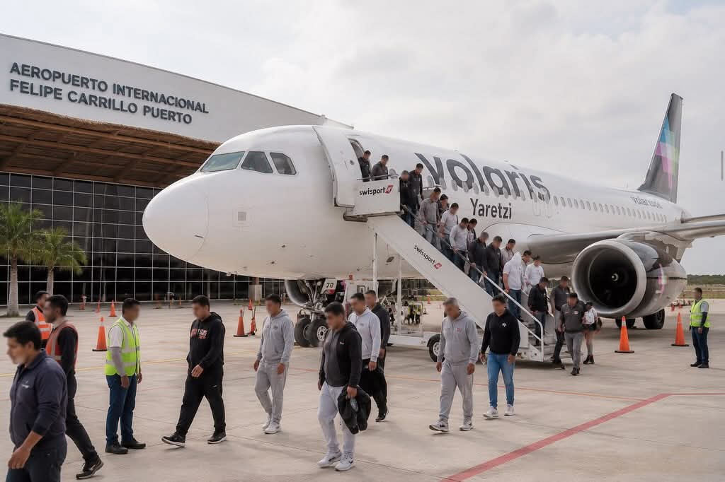 Tulum recibe al mes mas de mil repatriados sin equipaje y dinero de USA. Tulum recibe al mes mas de mil repatriados sin equipaje y dinero de USA.