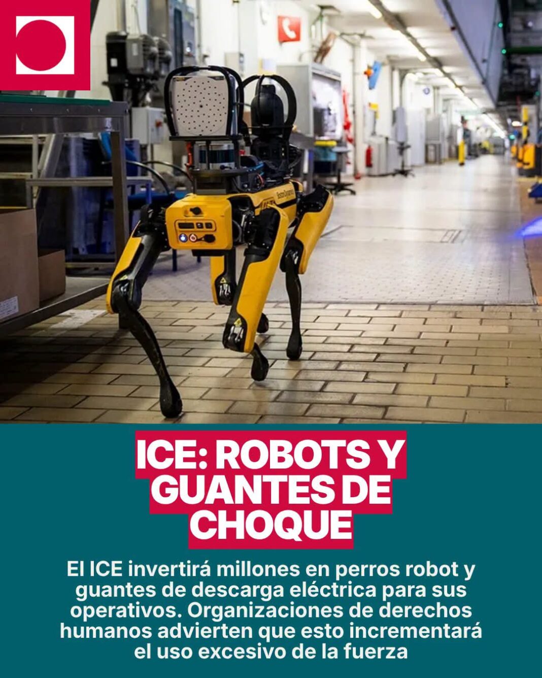 Guantes eléctricos y robots contra migrantes Guantes eléctricos y robots contra migrantes