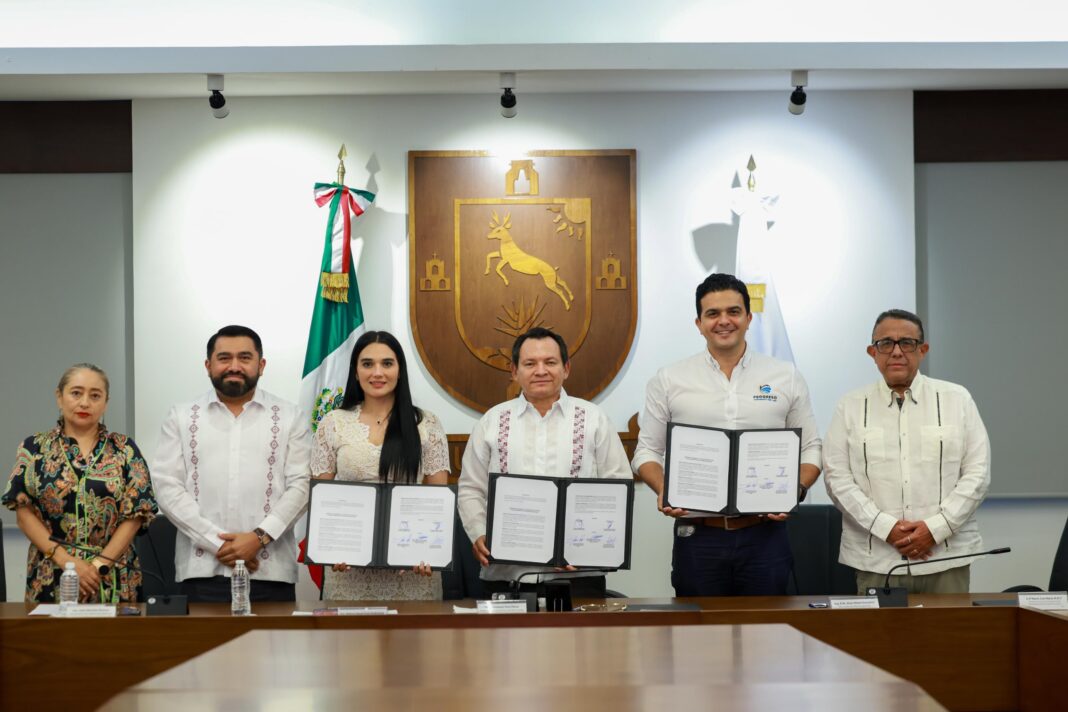 Convenio entre Gobierno del Estado, Izamal y Progreso permitirá más obras y mejores servicios para las familias Convenio entre Gobierno del Estado, Izamal y Progreso permitirá más obras y mejores servicios para las familias