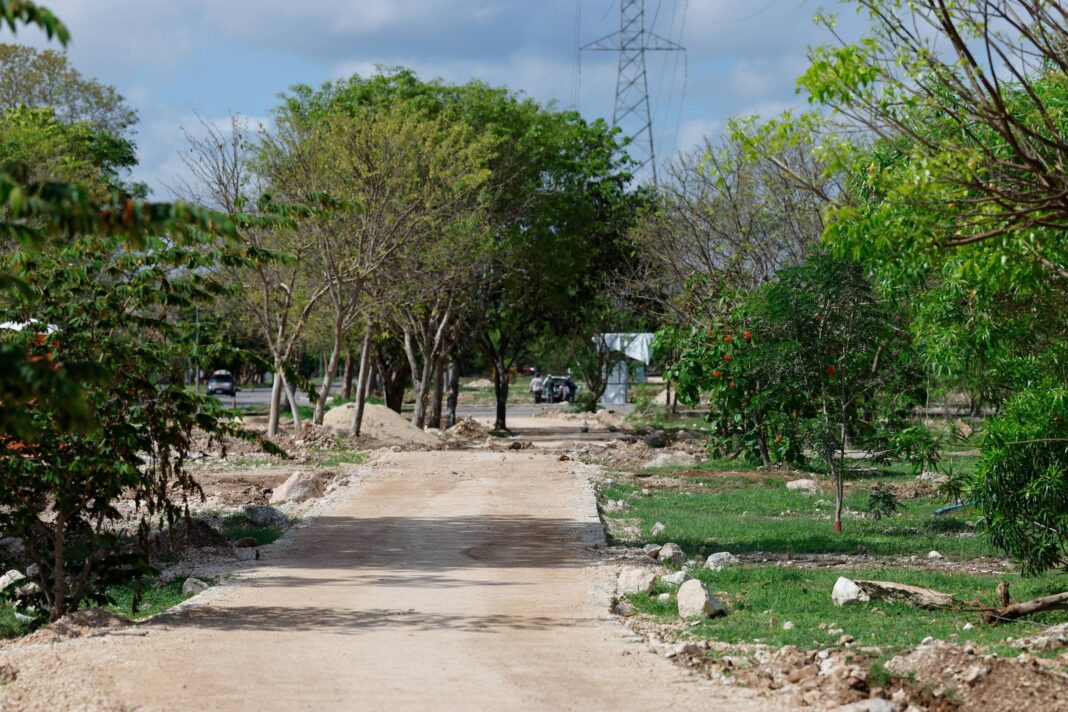El corredor verde Ciudad Caucel-Gran Santa Fe llega a 90 por ciento de avance con 1.36 kilómetros de espacio público de conservación El corredor verde Ciudad Caucel-Gran Santa Fe llega a 90 por ciento de avance con 1.36 kilómetros de espacio público de conservación