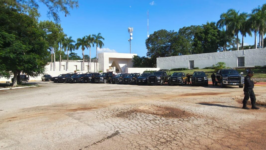 Antiguo parador turistico en Chichen Itza sede de Nueva base policíaca estatal Antiguo parador turistico en Chichen Itza sede de Nueva base policíaca estatal