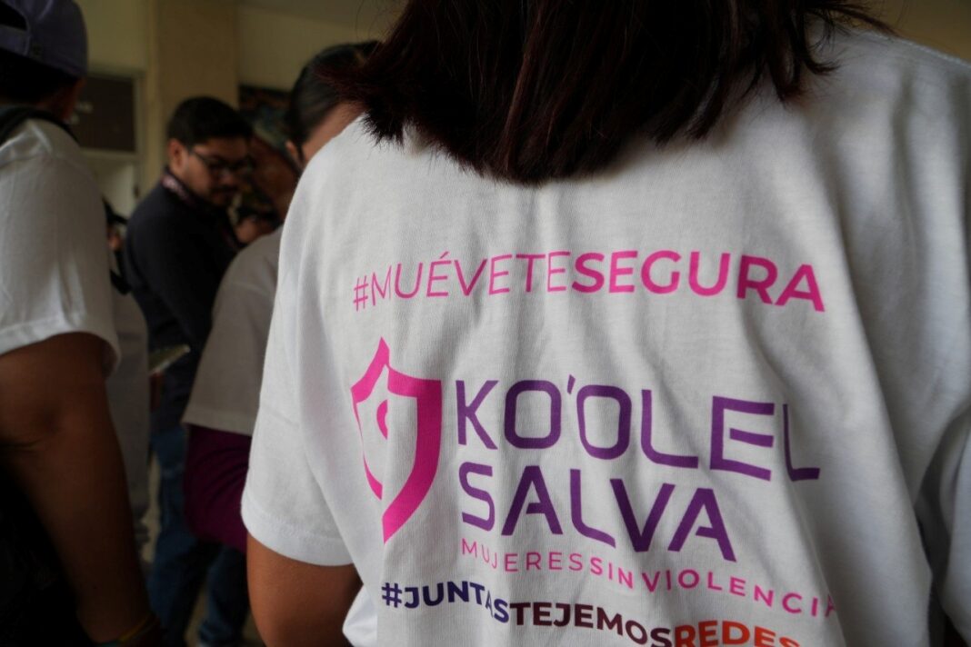 Ko’olel Salva protege a mujeres en espacios cotidianos y transporte público Ko’olel Salva protege a mujeres en espacios cotidianos y transporte público