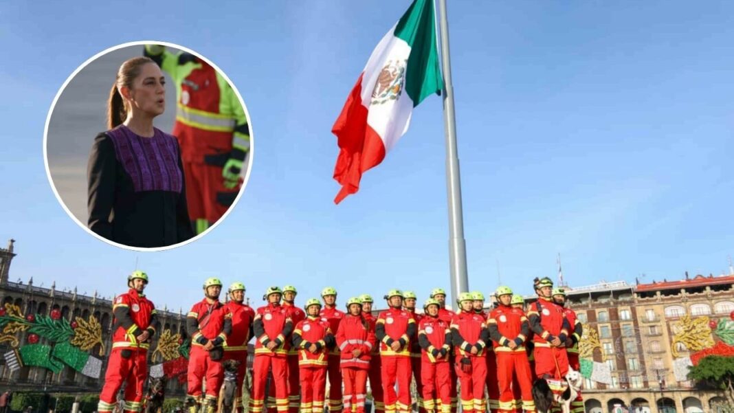 Izan la bandera a media asta en recuerdo de las víctimas de los sismos de 1985 y 2017 Izan la bandera a media asta en recuerdo de las víctimas de los sismos de 1985 y 2017