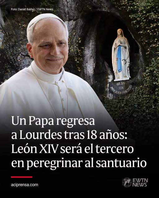 Un Papa regresa a Lourdes despues de 18 años Un Papa regresa a Lourdes despues de 18 años