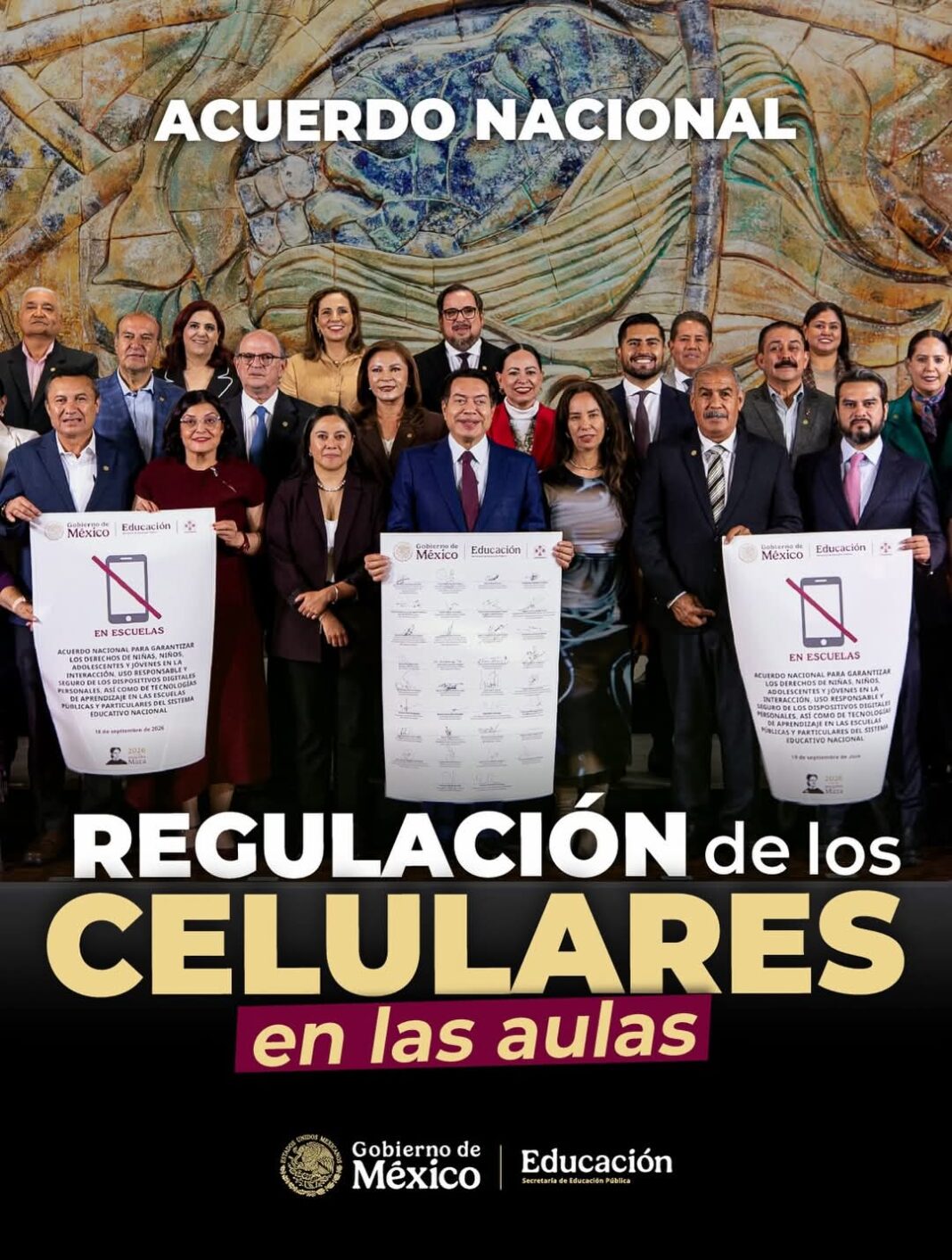 SEP anuncia acuerdo para restringir celulares en escuelas a partir de octubre SEP anuncia acuerdo para restringir celulares en escuelas a partir de octubre