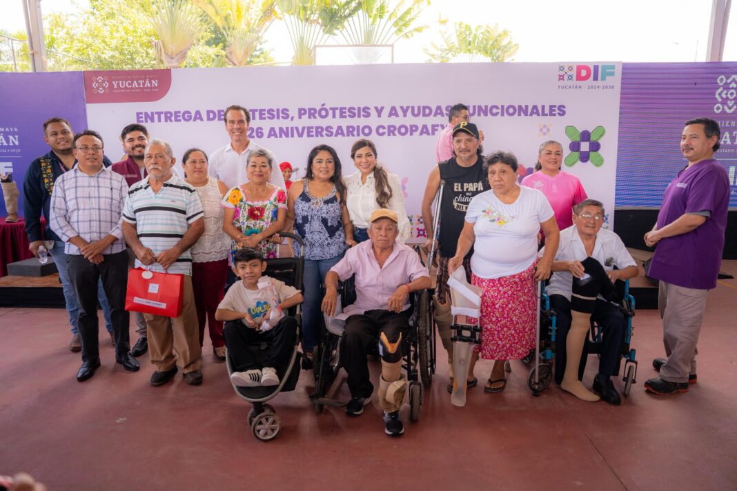 Cropafy acerca por primera vez prótesis y órtesis al interior de Yucatán.13 municipios beneficiados Cropafy acerca por primera vez prótesis y órtesis al interior de Yucatán.13 municipios beneficiados