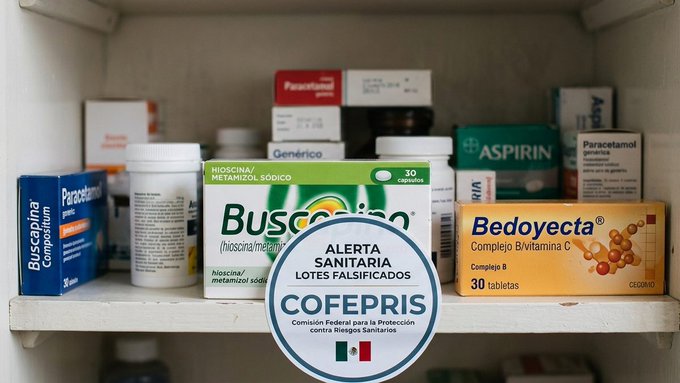 Cofepris alerta por lotes falsificados de Bedoyecta, Buscapina, Granulox y Saizen Cofepris alerta por lotes falsificados de Bedoyecta, Buscapina, Granulox y Saizen