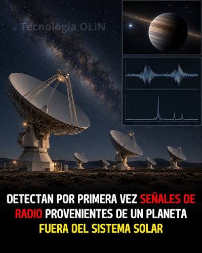 Hallan por primera vez una señal de radio procedente de un planeta fuera del sistema solar : ‘Beta Pictoris b’ Hallan por primera vez una señal de radio procedente de un planeta fuera del sistema solar : ‘Beta Pictoris b’