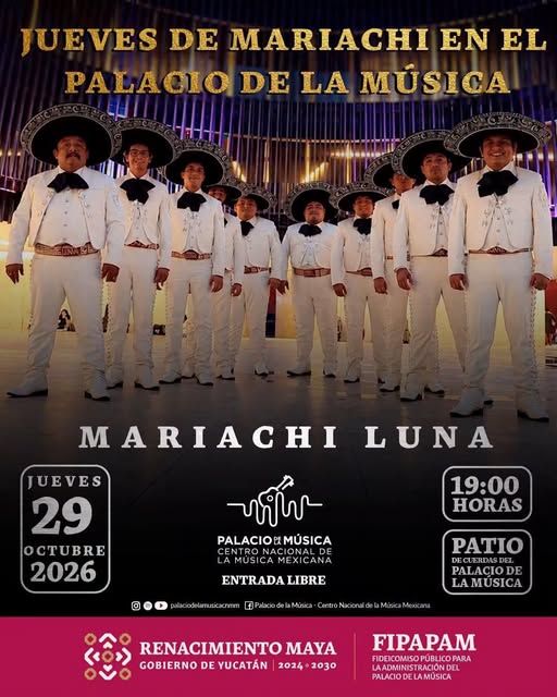 ¡Gran noche mexicana este jueves en el Palacio de la Música! ¡Gran noche mexicana este jueves en el Palacio de la Música!