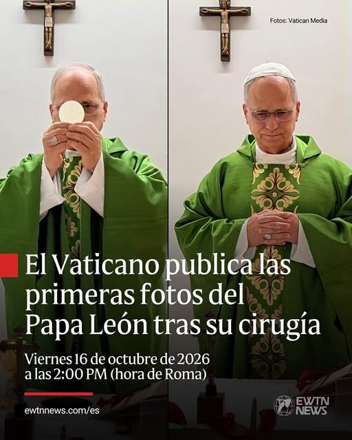 El Vaticano publica las primeras fotos del Papa León XIV tras su cirugía El Vaticano publica las primeras fotos del Papa León XIV tras su cirugía