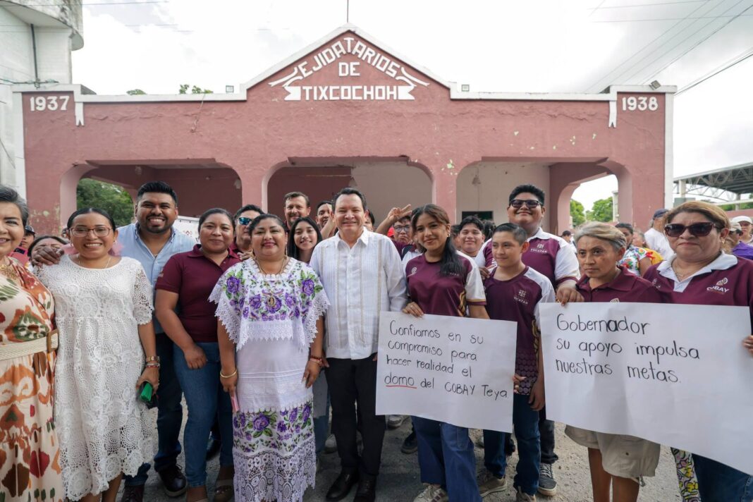 Tixkochoh y Teya esperaron 50 años: arranca camino de 11.2 millones, listo el 1 de diciembre Tixkochoh y Teya esperaron 50 años: arranca camino de 11.2 millones, listo el 1 de diciembre