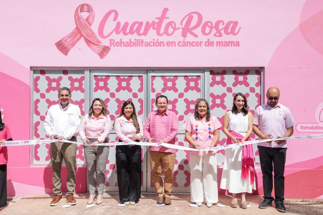 María de los Ángeles venció el cáncer de mama y sabe lo que cuesta recuperarse: el DIF abre el primer Cuarto Rosa de Yucatán para rehabilitar a mujeres después del tratamiento María de los Ángeles venció el cáncer de mama y sabe lo que cuesta recuperarse: el DIF abre el primer Cuarto Rosa de Yucatán para rehabilitar a mujeres después del tratamiento