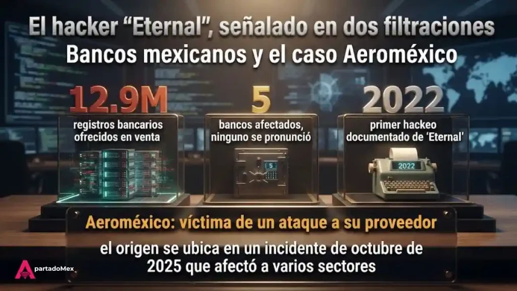 Hackeo a Aeroméxico expone datos de pasaportes, nombres y fechas de nacimiento pero no datos financieros Hackeo a Aeroméxico expone datos de pasaportes, nombres y fechas de nacimiento pero no datos financieros